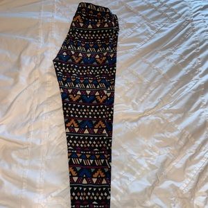Tribal print leggings